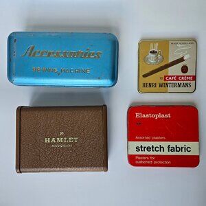 💥3/$24💥 4x Vintage Product Tins/boxes